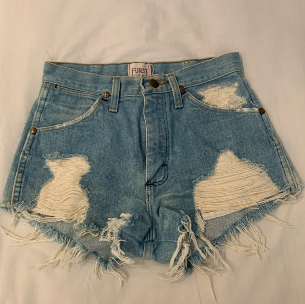 LF / Furst Of A Kind VTG Wrangler jean shorts